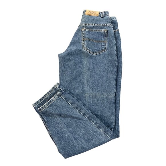 Vintage Route 66 Blue High Rise Women Jeans 10 - Picture 1 of 12